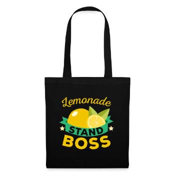Lemonade Stand Boss Lemon Lover Fruit Drink - Tote Bag - black - Front