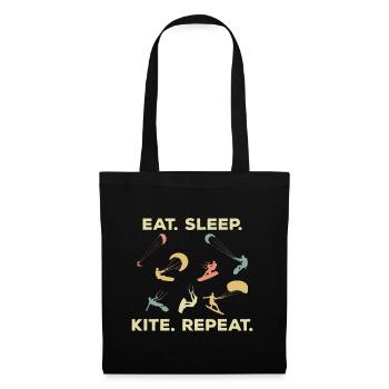 Kiter - Stoffbeutel - Schwarz - Vorne