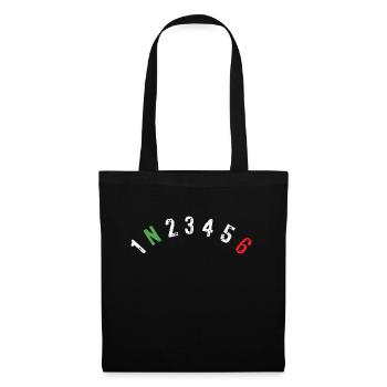 Motorcycle gears for bikers - Tote Bag - black - Front