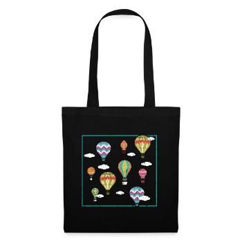 Hot Air Balloon Lover Balloon Ride Airship - Tote Bag - black - Front