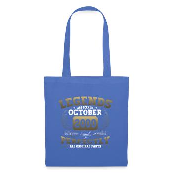 Legend October 2000 22nd Birthday Gift Fun - Tote Bag - light blue - Front