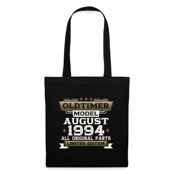 29th Birthday Man Oldtimer August Vintage 1994 - Sac en tissu - noir - Devant