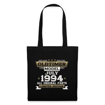 Millésime Juillet 1994 Millésime 1994 30ème Anniversaire 94 - Sac en tissu - noir - Devant