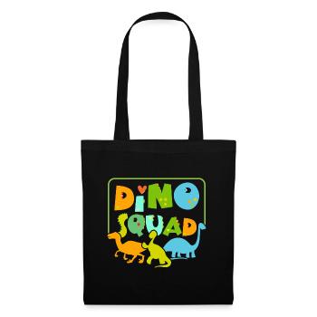Dino Squad Future Paleontologist Dinosaur Di - Tote Bag - black - Front
