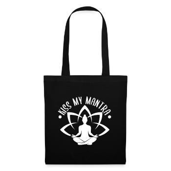 Pilates Enthusiasts Kiss My Mantra Pilates - Tote Bag - black - Front