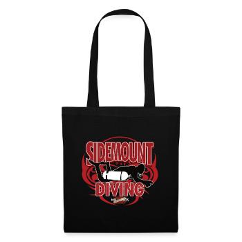 Sidemount Diving Cave Diving No Limit - Tote Bag - black - Front