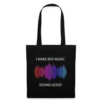 Tontechniker Sound Audio Engineer - Stoffbeutel - Schwarz - Vorne