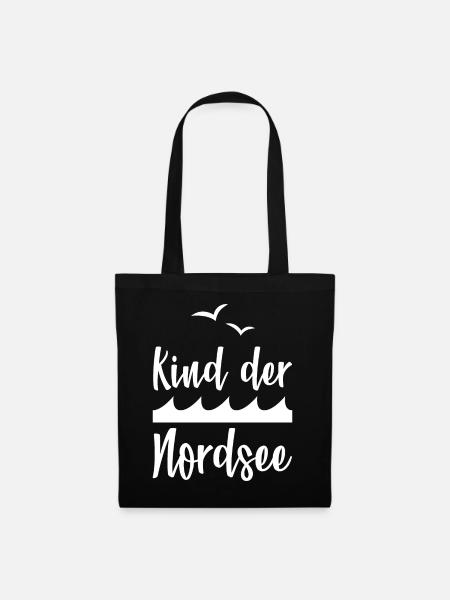 KIND DER NORDSEE - Stoffbeutel - Schwarz