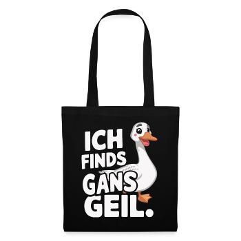 Goose Geese Animal Farm - Tote Bag - black - Front