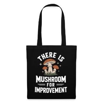 Mushroom Mushrooms Funghi Mushroom - Tote Bag - black - Front