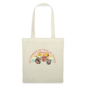 NO FARMERS NO FOOD NO FUTURE - Tote Bag - nature - Front
