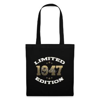 77th Birthday Original October 1947 Volume 47 - Tote Bag - black - Front