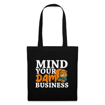 of your dam business Wildlife Animal - Tote Bag - black - Front
