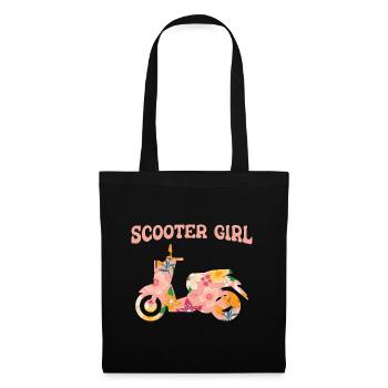 Scooter Cyclomoteur Cyclomoteur Scooter - Sac en tissu - noir - Devant