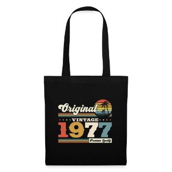Original 1977 Vintage 1977 47th Birthday 1977 - Tote Bag - black - Front