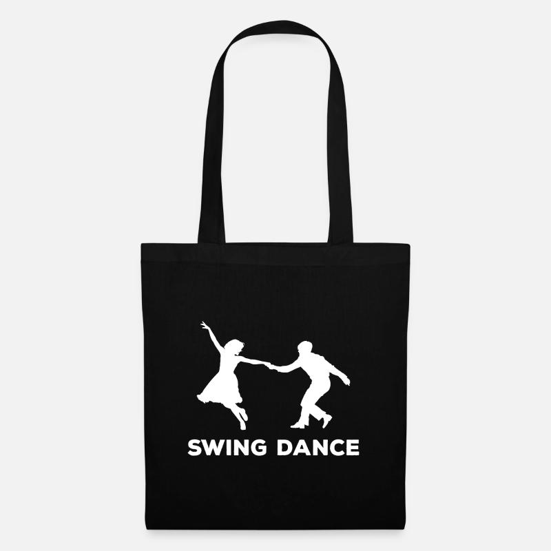 Swing dance - Tote Bag - black
