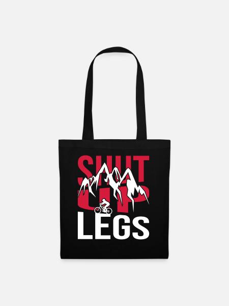 Shut Up Legs Cycle - Tote Bag - black