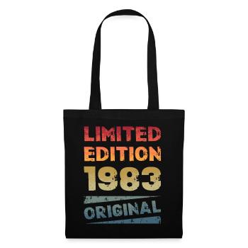 Limited Edition Geburtstag Party Jahrgang 1983 - Stoffbeutel - Schwarz - Vorne