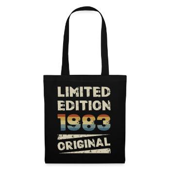 Limited Edition Geburtstag Party Jahrgang 1983 - Stoffbeutel - Schwarz - Vorne