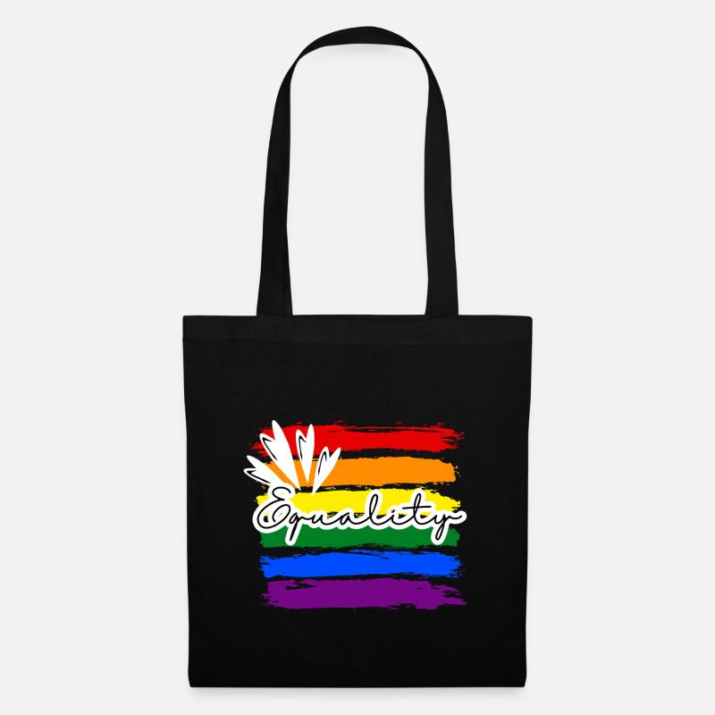 Equality Rainbow Merch PRIDE 2025 - Stoffbeutel - Schwarz