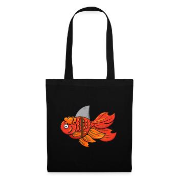 Goldfish Underwater Fish Aquarists Fish Content - Tote Bag - black - Front