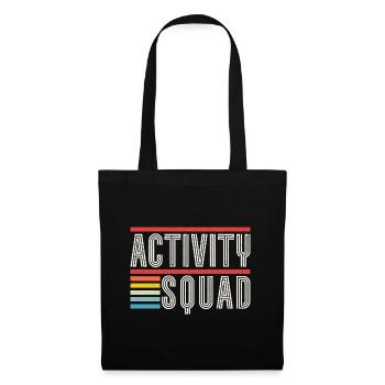 Activity Team Assistant Squad - Stoffbeutel - Schwarz - Vorne