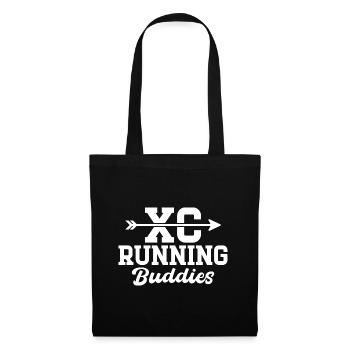 Cross Country Runner Design - XC Coach - Running - Tote Bag - black - Front