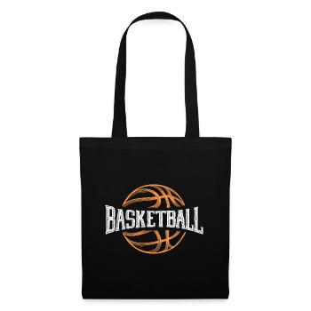 Basketballspieler Slam Dunk Fanartikel Geschenk - Stoffbeutel - Schwarz - Vorne