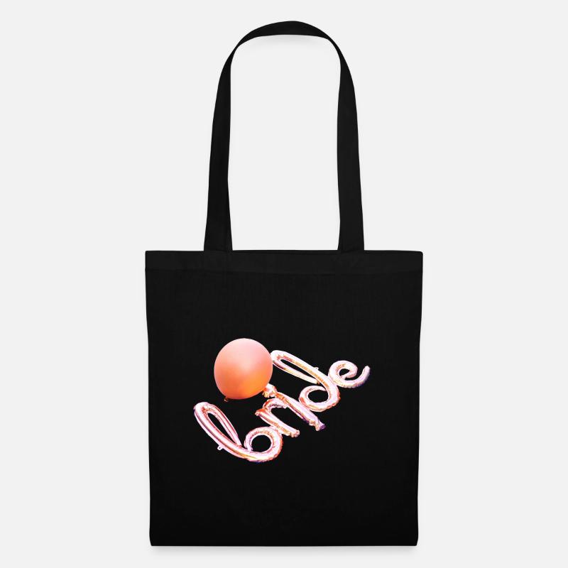 Bride  - Sac en tissu - noir