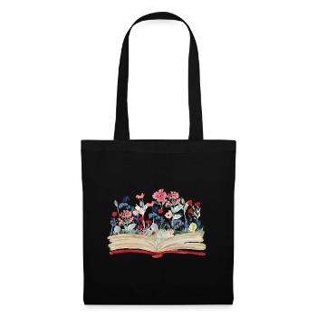Bookworm Bookworm Book Reading - Tote Bag - black - Front