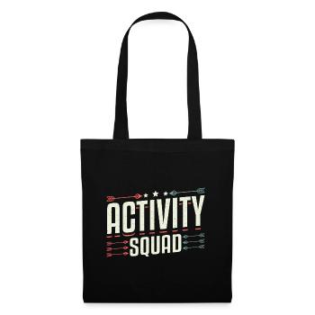 Activity Assistant Squad Team - Stoffbeutel - Schwarz - Vorne