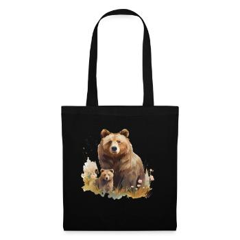 MAMA GRIZZLY - Tote Bag - black - Front