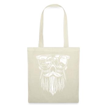 P601 Trabi Barbe Lunettes de soleil - Sac en tissu - nature - Devant