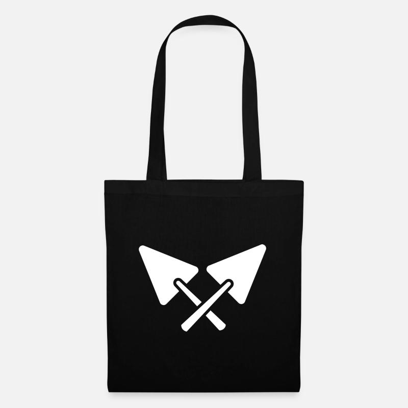 Chantier de maçon - Sac en tissu - noir