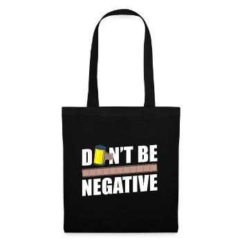 Photography Camera Lens Don'T Be - Stoffbeutel - Schwarz - Vorne