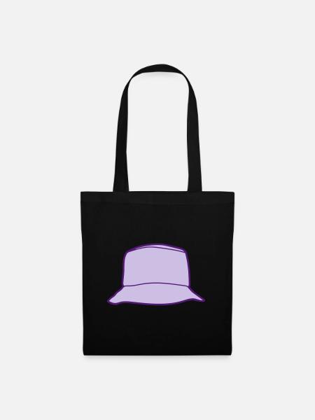 Fisherman's hat - Tote Bag - black