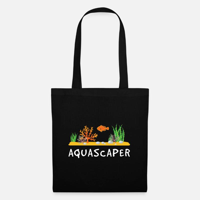Aquascape - Stoffbeutel - Schwarz