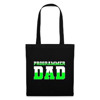 Programmierer Coder Software Entwickler - Stoffbeutel - Schwarz - Vorne