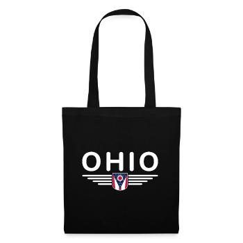 T-shirt de supporter de l'Ohio – Un incontournable pour les fans - Sac en tissu - noir - Devant