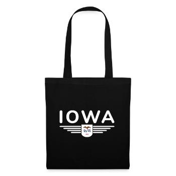Iowa Fan T-Shirt – Your State! - Tote Bag - black - Front