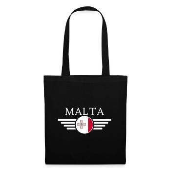 T-shirt Malte : Histoire, Magie de l’île, Culture - Sac en tissu - noir - Devant