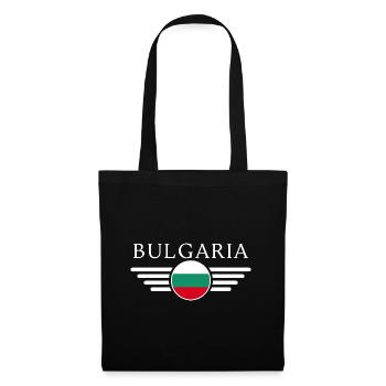 Bulgaria T-Shirt: Charm in Every Stitch - Tote Bag - black - Front