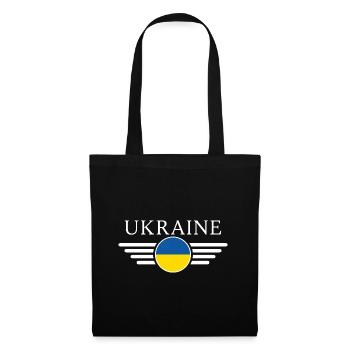 Ukraine T-Shirt: History, Nature, Tradition - Tote Bag - black - Front