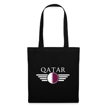 Qatar Style Design T-Shirt - Tote Bag - black - Front