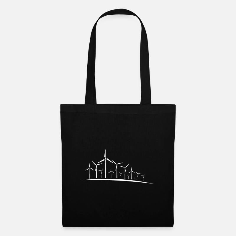 wind energy - Tote Bag - black