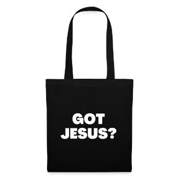Got Jesus - Christian Quotes - Tote Bag - black - Front