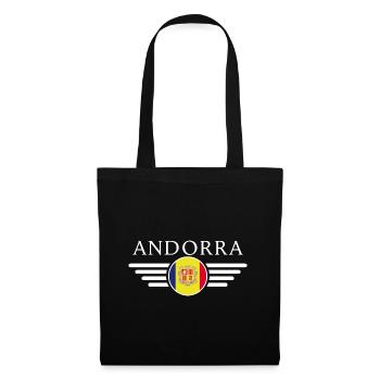 Andorra T-Shirt: Culture, Elegance - Tote Bag - black - Front
