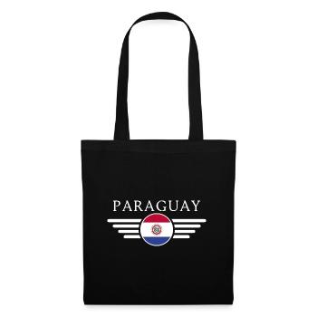 I Love Paraguay, Elegance Style Design T-Shirt - Tote Bag - black - Front