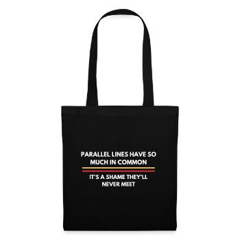 Funny Math Nerd Quote | Math Teacher - Tote Bag - black - Front