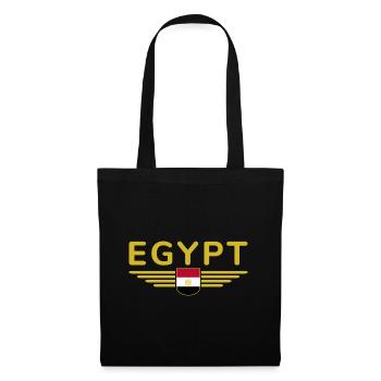 Égypte Cairo Fan Outfit T Shirt Design Mode - Sac en tissu - noir - Devant